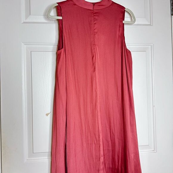 Gianni Bini mauve mini lightweight flowy summer dress size L - Picture 7 of 9